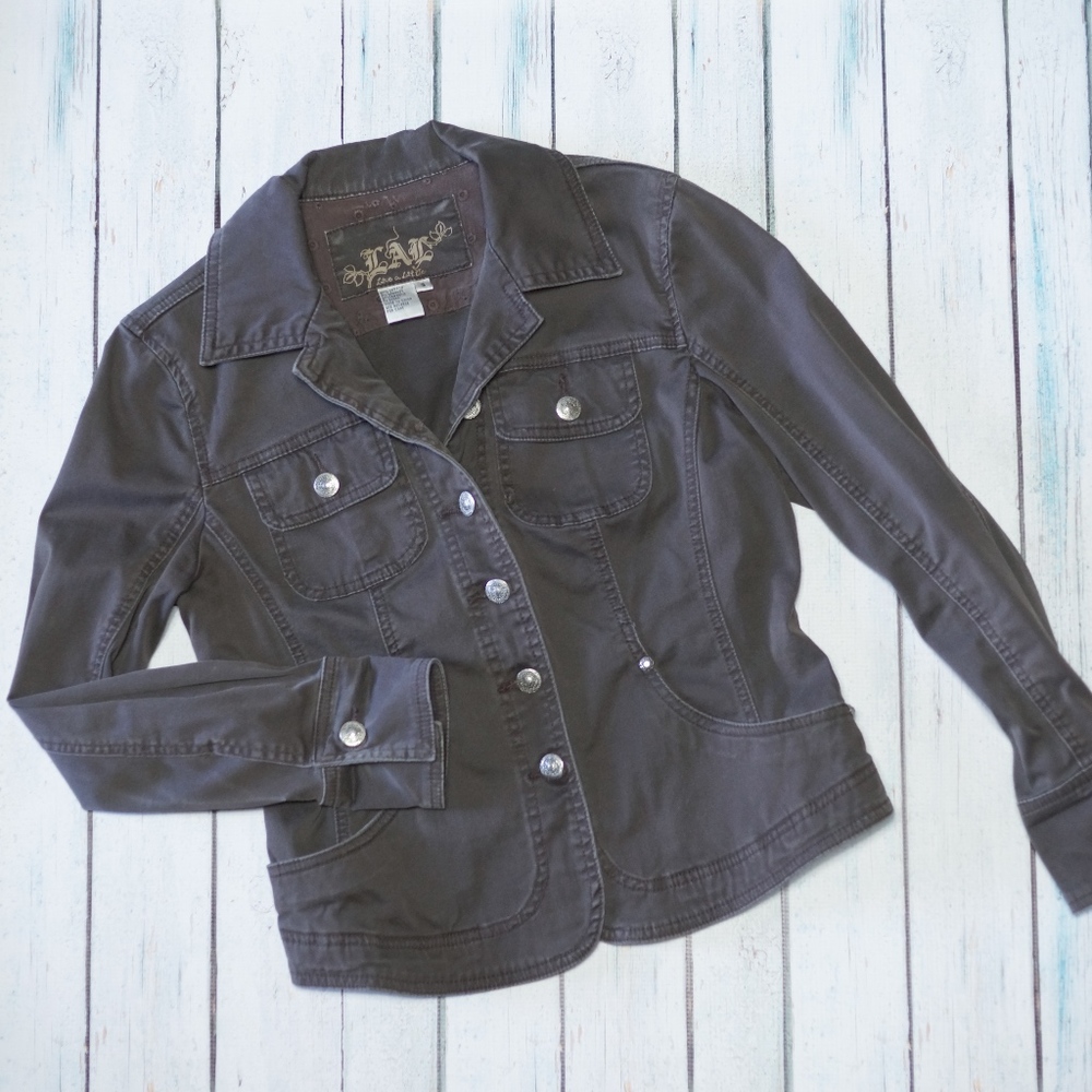 Brown Jean Jacket